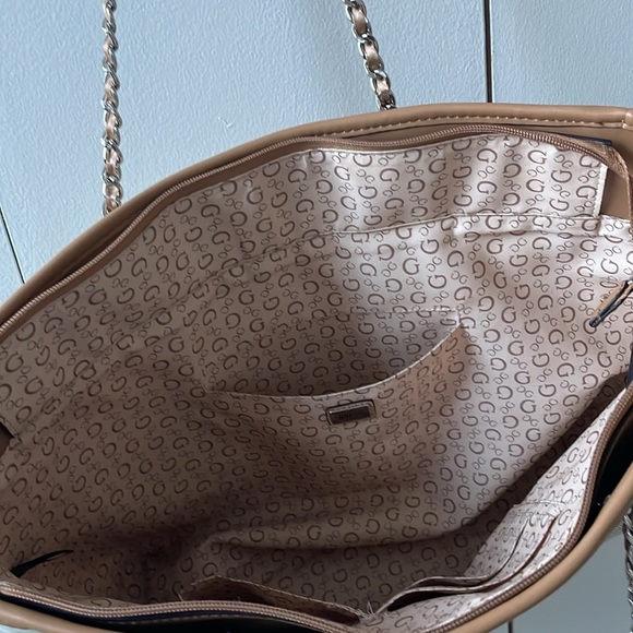 Guess Canvas Tote - Picture 3 of 11